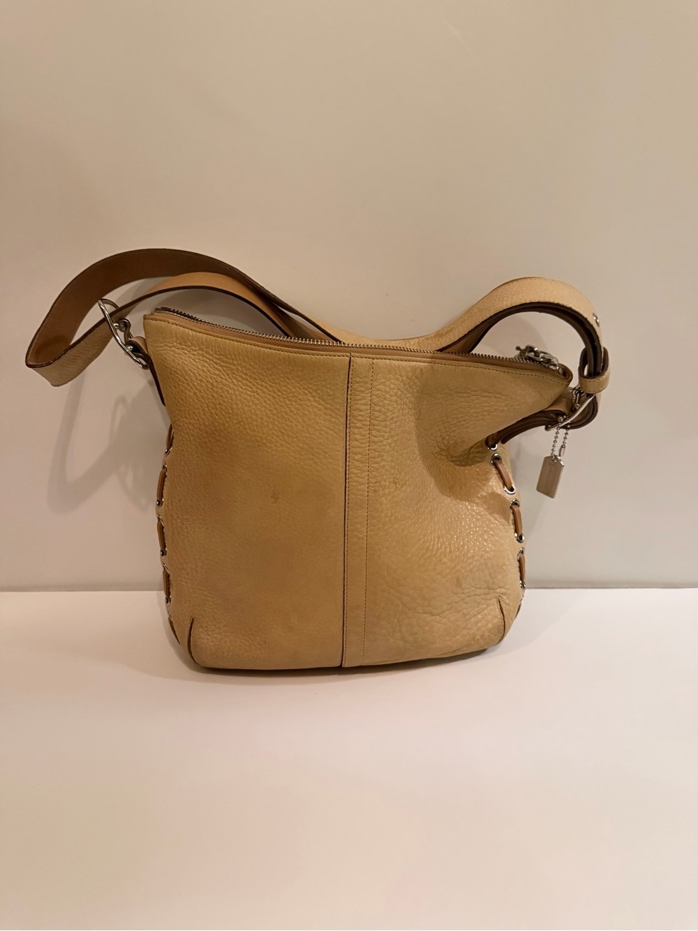Vintage Coach Legacy Slim Duffle Hobo Bag